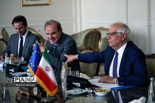 دیدار جوزف بورل با امیر عبداللهیان