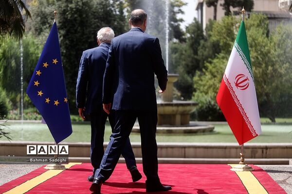 دیدار جوزف بورل با امیر عبداللهیان
