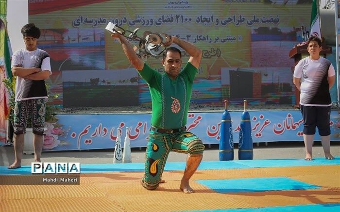 اقدام خیر جانباز و همرزم حاج‌قاسم در ساخت سالن ورزشی برای دانش‌آموزان
