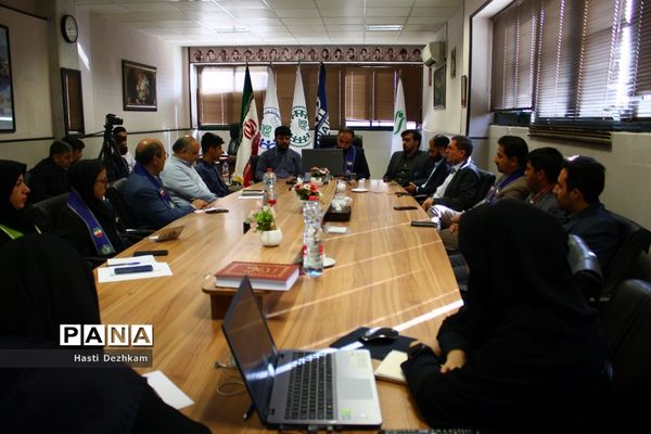 حضور حسین عبادتی در سازمان‌ دانش‌آموزی فارس