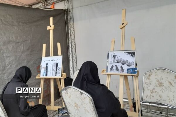 نمایشگاه مبارزه با مواد مخدر در ملارد