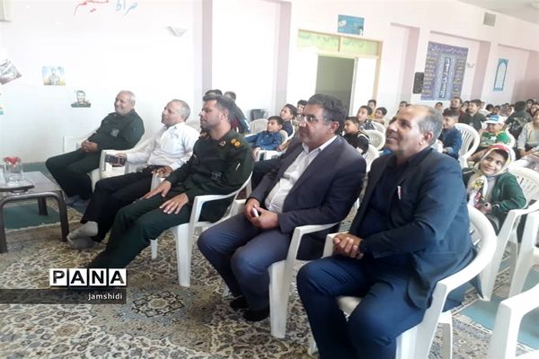 برنامه جشن افتتاحیه کلاس‌های اوقات فراغت کانون فرهنگی تربیتی شهید‌رجائی جرقویه علیا