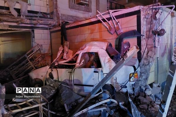 انفجار منزل مسکونی در اهواز