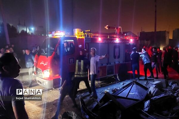 انفجار منزل مسکونی در اهواز