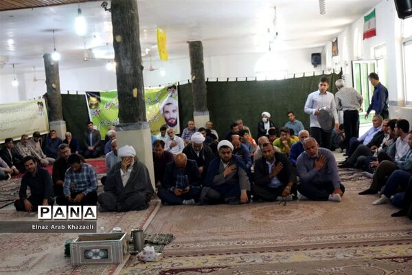 مراسم بزرگداشت شهدای ۷ تیر در میاندورود