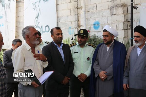 بازدید فرماندار میاندورود از کمپ ترک اعتیاد