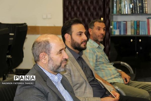 دیدار فرمانده بسیج فشافویه با مسئولان عالی مجتمع قضایی منطقه