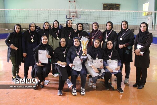 جشنواره فرهنگی ورزشی فرهنگیان استان بوشهر رشته والیبال بانوان