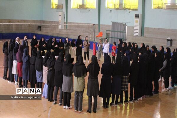 جشنواره فرهنگی ورزشی فرهنگیان استان بوشهر رشته والیبال بانوان