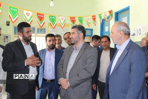 آیین کلنگ‌زنی دبستان شهید معصومی
