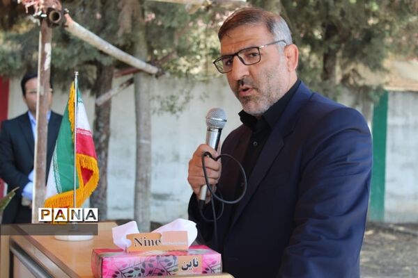 آیین کلنگ‌زنی دبستان شهید معصومی
