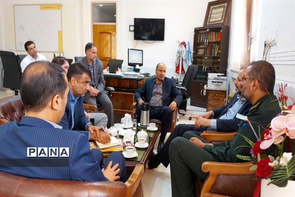 سفر مدیرکل بنیاد شهید استان اصفهان به نائین