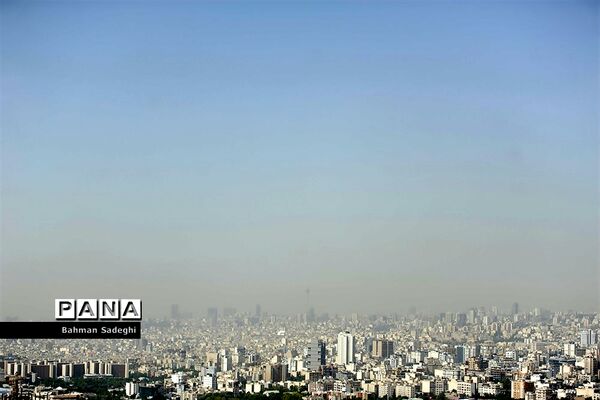 آلودگی شدید هوای پایتخت به روایت تصویر