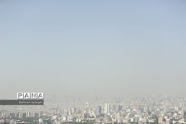 آلودگی شدید هوای پایتخت به روایت تصویر