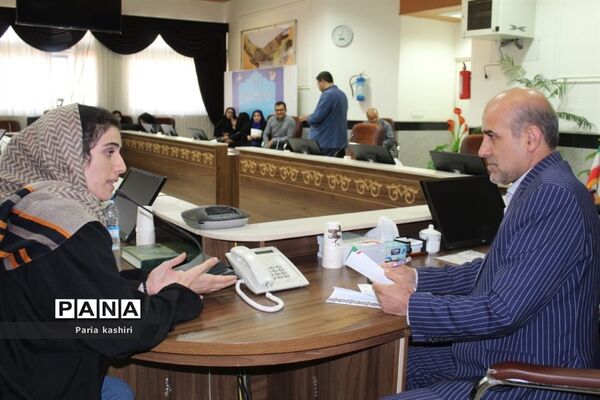 ملاقات عمومی با معاون آموزش ابتدایی آموزش و پرورش استان مازندران