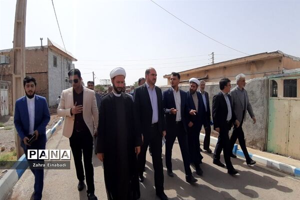 بازدید استاندار تهران از کانون پرورش فکری هنری دهستان  اخترآباد