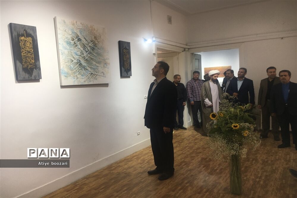 افتتاح نگارخانه کوشا در کانون فرهنگی و تربیتی شهید مفتح تهران
