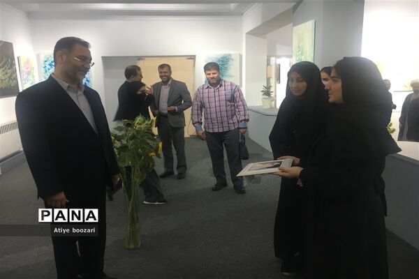 افتتاح نگارخانه کوشا در کانون فرهنگی و تربیتی شهید مفتح تهران