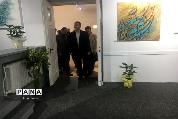 افتتاح نگارخانه کوشا در کانون فرهنگی و تربیتی شهید مفتح تهران