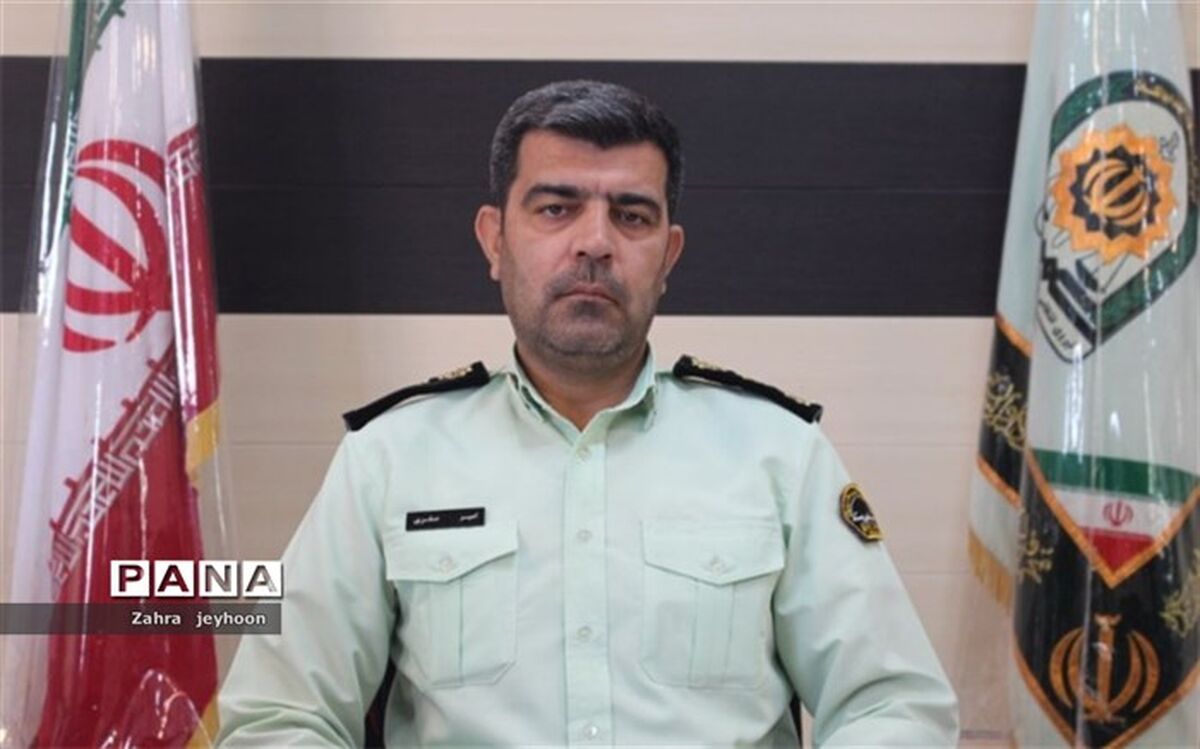 دستگیری ۲سارق و کشف ۸ فقره سرقت توسط نیروی انتظامی شهر سامان