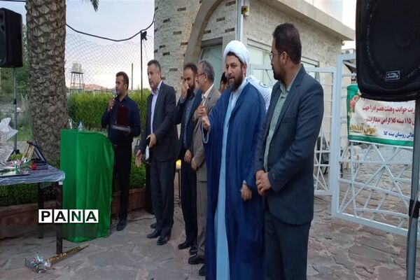 آیین کلنگ زنی پایگاه اورژانس ۱۱۵ روستای بیشه کلا محمودآباد