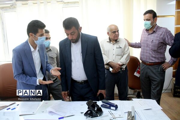 بازدید از فرایند مصاحبه استخدامی در دانشگاه فرهنگیان بوشهر