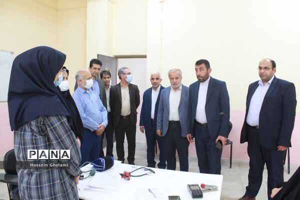 بازدید از فرایند مصاحبه استخدامی در دانشگاه فرهنگیان بوشهر