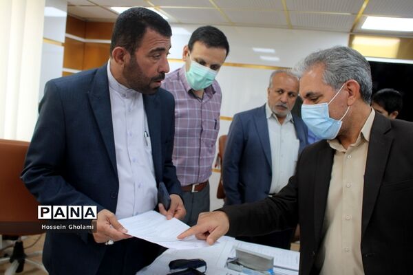بازدید از فرایند مصاحبه استخدامی در دانشگاه فرهنگیان بوشهر