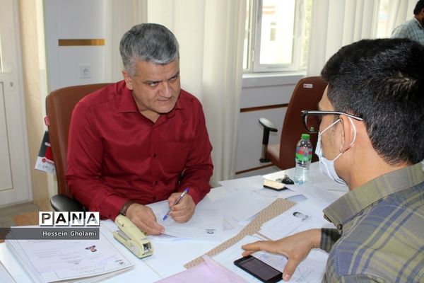 بازدید از فرایند مصاحبه استخدامی در دانشگاه فرهنگیان بوشهر