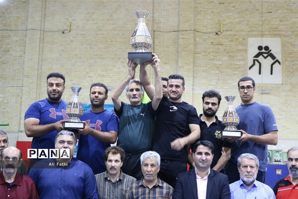 مسابقات لیگ کشتی آزاد دانش‌آموزی استان خوزستان در امیدیه