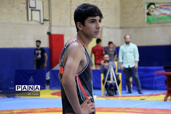 مسابقات لیگ کشتی آزاد دانش‌آموزی استان خوزستان در امیدیه