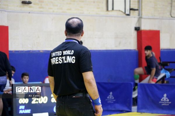 مسابقات لیگ کشتی آزاد دانش‌آموزی استان خوزستان در امیدیه