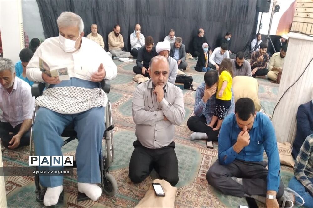 مراسم پرفیض دعای عرفه در قائمشهر