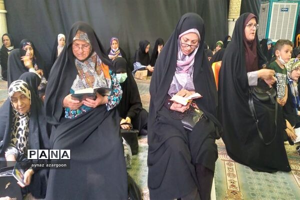 مراسم پرفیض دعای عرفه در قائمشهر