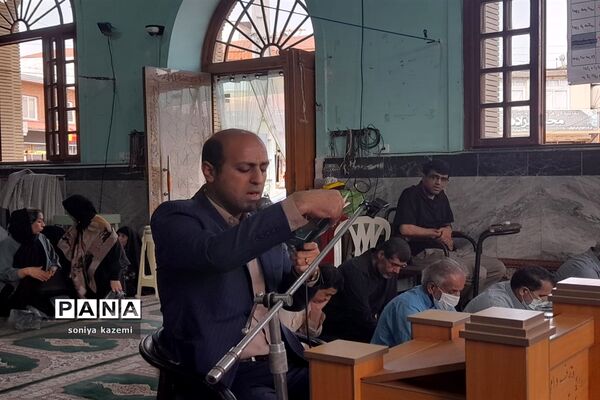 مراسم پرفیض دعای عرفه در ساری