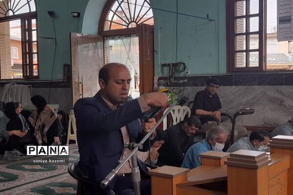 مراسم پرفیض دعای عرفه در ساری