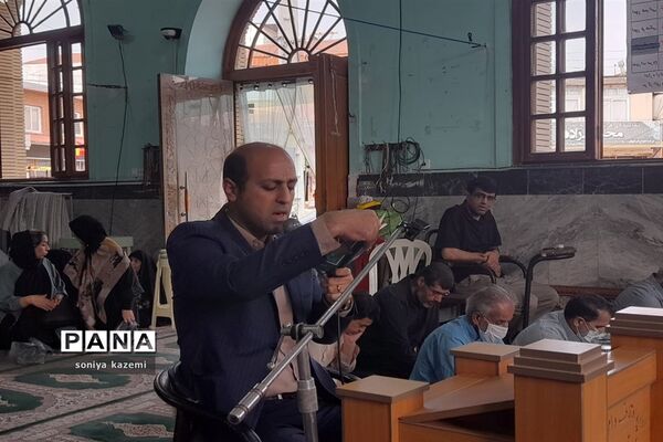 مراسم پرفیض دعای عرفه در ساری