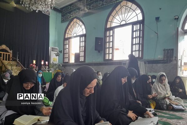 مراسم پرفیض دعای عرفه در ساری