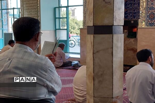 مراسم دعای عرفه در آستان مقدس حضرت سید ابراهیم(ع)