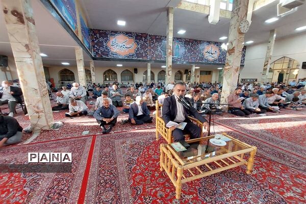مراسم دعای عرفه در آستان مقدس حضرت سید ابراهیم(ع)