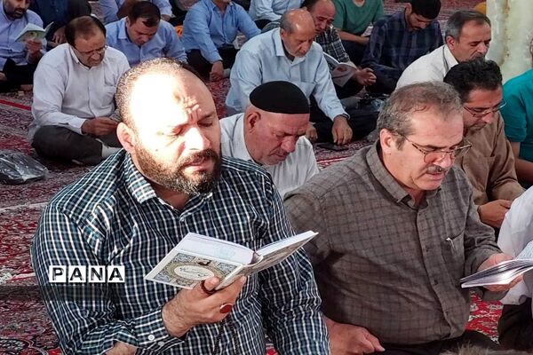 مراسم دعای عرفه در آستان مقدس حضرت سید ابراهیم(ع)