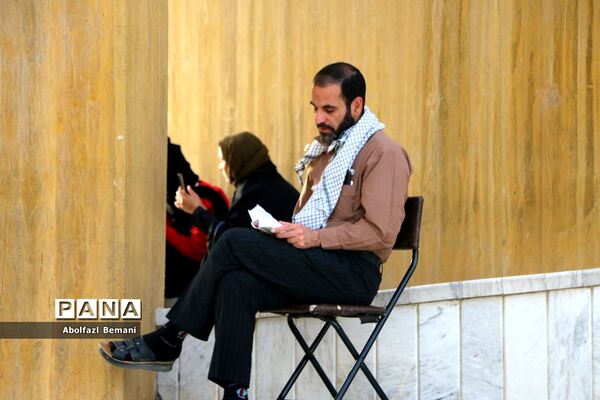 مراسم دعای عرفه در کوه خضر نبی قم-1