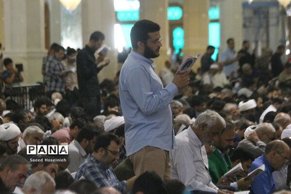 برگزاری مراسم دعای عرفه در حرم حضرت معصومه(س)