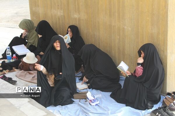 مراسم دعای عرفه در کوه خضر نبی قم-2