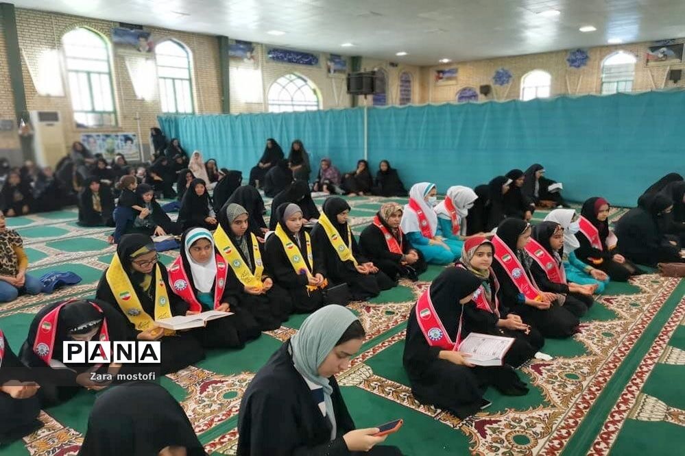 مراسم دعای عرفه در منطقه شبانکاره
