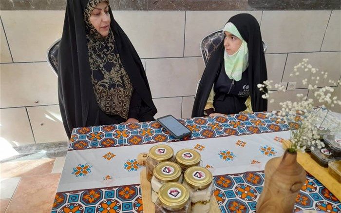 برپایی نمایشگاه مشاغل خانگی در آباده