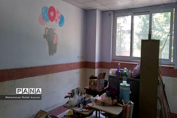 بهسازی و زیباسازی مدرسه استثنایی سروش