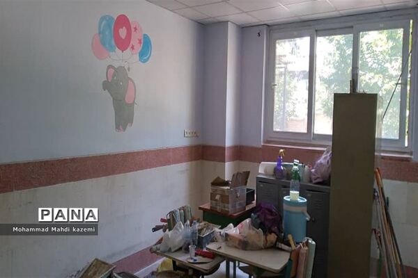 بهسازی و زیباسازی مدرسه استثنایی سروش