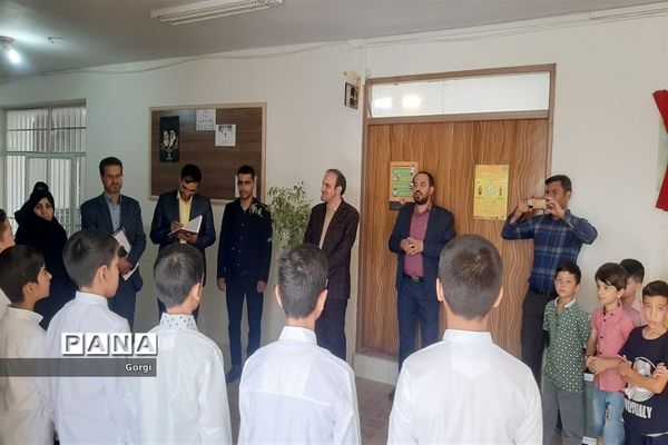 بازدید معاون پرورشی و فرهنگی اداره‌کل آموزش و پرورش استان اصفهان  از مدارس شهرستان چادگان