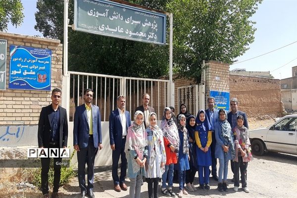 بازدید معاون پرورشی و فرهنگی اداره‌کل آموزش و پرورش استان اصفهان  از مدارس شهرستان چادگان